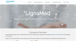 Desktop Screenshot of lignamed.com